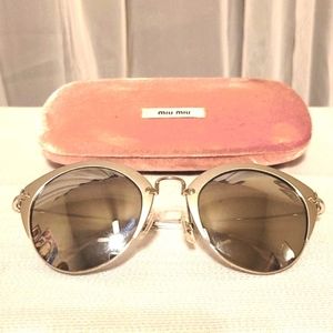 LIKE NEW!  Miu Miu Women's Sunglasses w/ Case